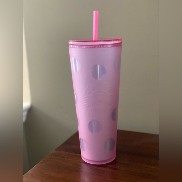 Disneyland Piglet Pink Starbucks Tumbler with Straw - Picture 5 of 6